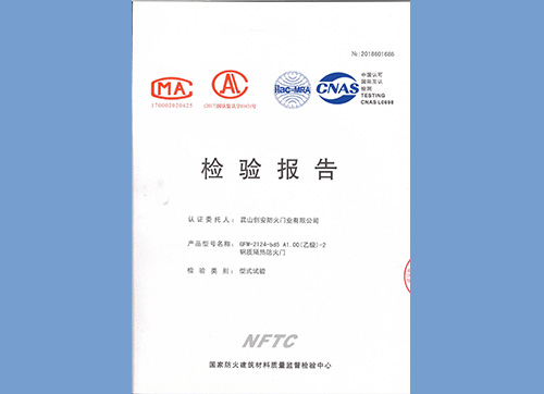 鋼質(zhì)門乙級(jí)雙開(kāi)2124