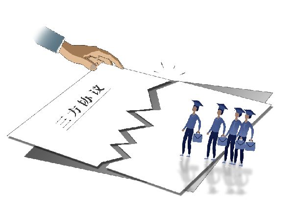 企業(yè)單方毀約、變相勸退　校招生權(quán)益如何保障？